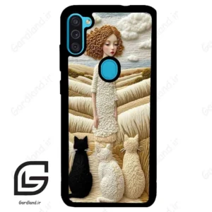 قاب گوشی سامسونگ ام 11 (Galaxy M11 ) طرح دخترانه کد 2679