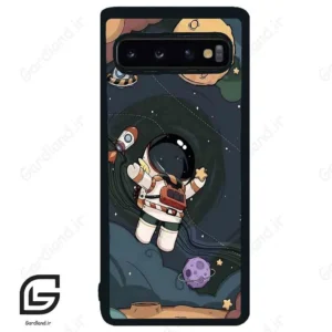 قاب گوشی سامسونگ اس 10 (Galaxy S10 ) طرح فضانورد کد 2001