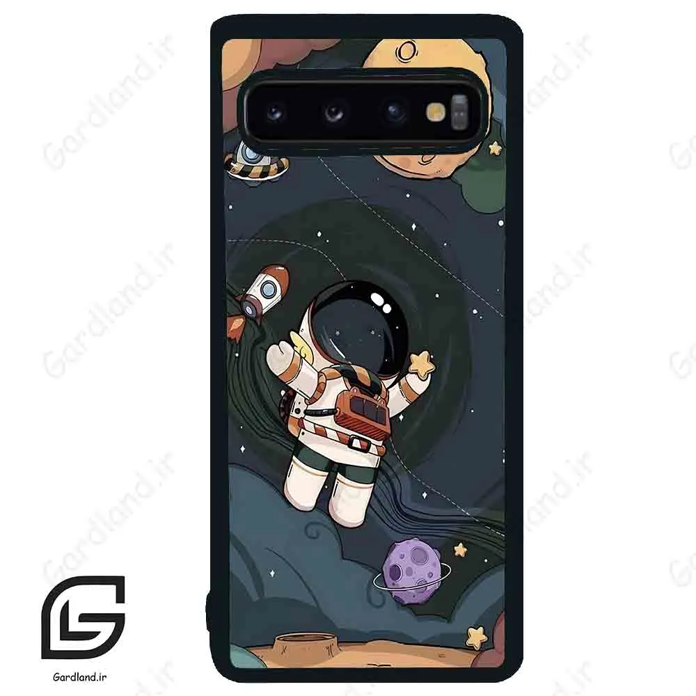 قاب گوشی سامسونگ اس 10 (Galaxy S10 ) طرح فضانورد کد 2001
