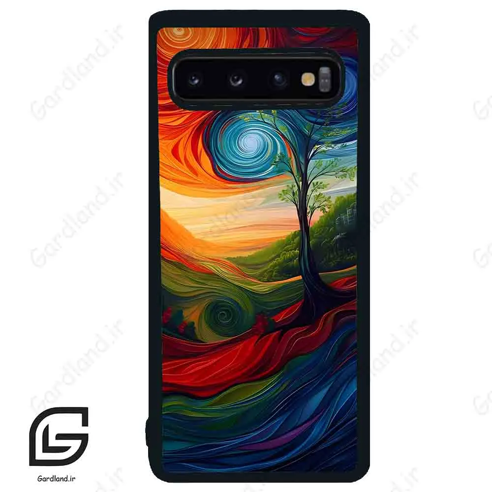 قاب گوشی سامسونگ اس 10 (Galaxy S10 ) طرح طبیعت کد 2002