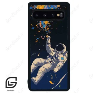 قاب گوشی سامسونگ اس 10 (Galaxy S10 ) طرح فضانورد کد 2003