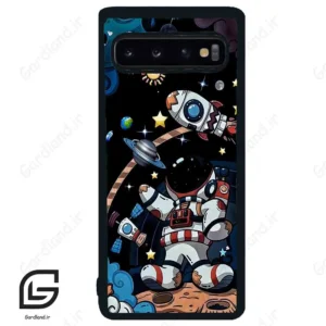قاب گوشی سامسونگ اس 10 (Galaxy S10 ) طرح فضانورد کد 2007