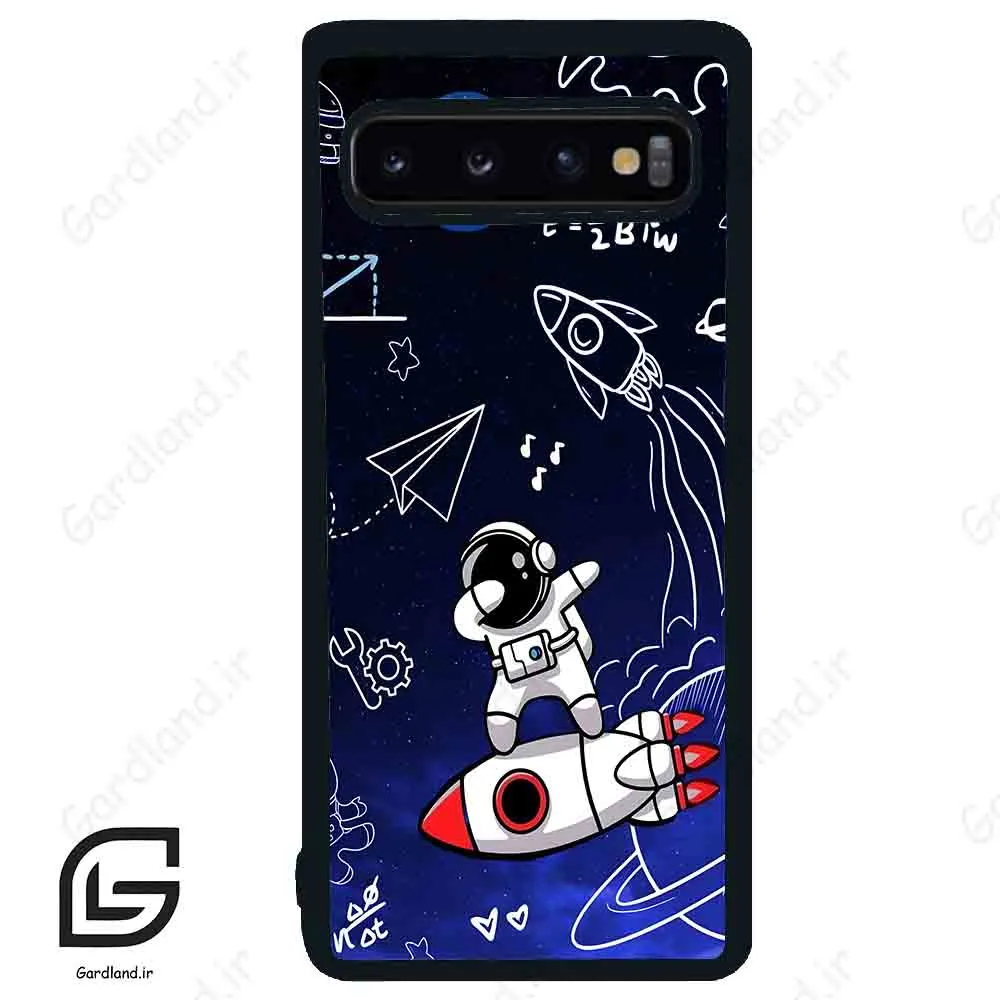 قاب گوشی سامسونگ اس 10 (Galaxy S10 ) طرح فضانورد کد 2012
