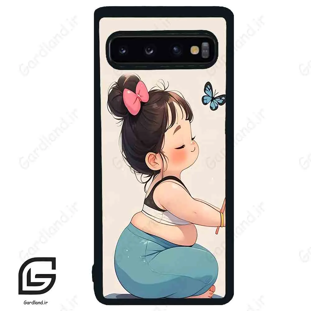 قاب گوشی سامسونگ اس 10 (Galaxy S10 ) طرح دخترانه کد 2032