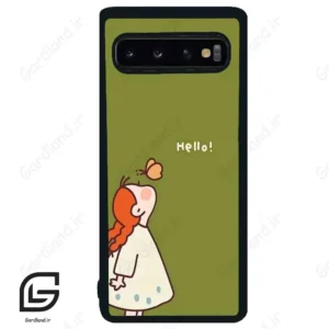 قاب گوشی سامسونگ اس 10 (Galaxy S10 ) طرح دخترانه کد 2044