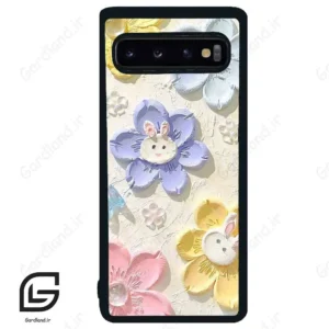 قاب گوشی سامسونگ اس 10 (Galaxy S10 ) طرح گل کد 2046