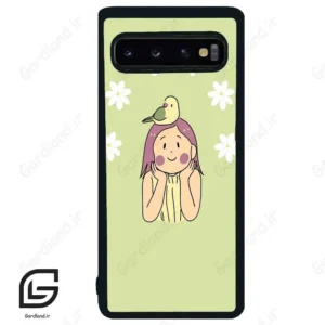 قاب گوشی سامسونگ اس 10 (Galaxy S10 ) طرح دخترانه کد 2052