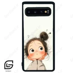 قاب گوشی سامسونگ اس 10 (Galaxy S10 ) طرح دخترانه کد 2056
