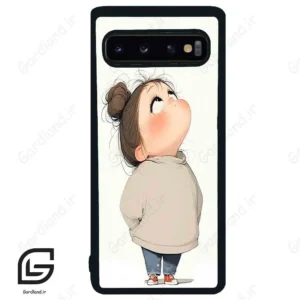 قاب گوشی سامسونگ اس 10 (Galaxy S10 ) طرح دختر کد 2057