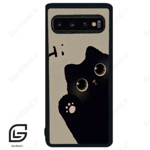 قاب گوشی سامسونگ اس 10 (Galaxy S10 ) طرح گربه کد 2059