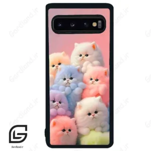 قاب گوشی سامسونگ اس 10 (Galaxy S10 ) طرح گربه کد 2073