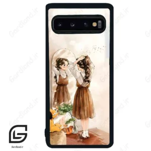 قاب گوشی سامسونگ اس 10 (Galaxy S10 ) طرح دخترانه کد 2078