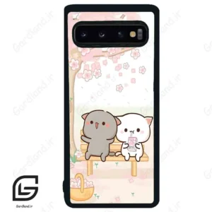 قاب گوشی سامسونگ اس 10 (Galaxy S10 ) طرح گربه کد 2085