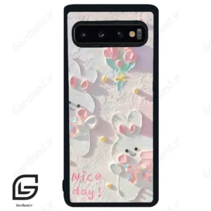 قاب گوشی سامسونگ اس 10 (Galaxy S10 ) طرح خرگوشی کد 2097