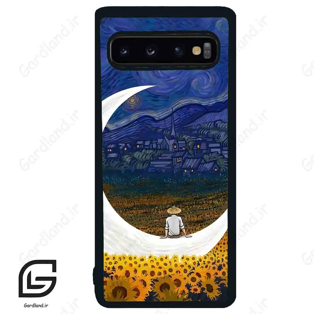 قاب گوشی سامسونگ اس 10 (Galaxy S10 ) طرح ماه کد 2125