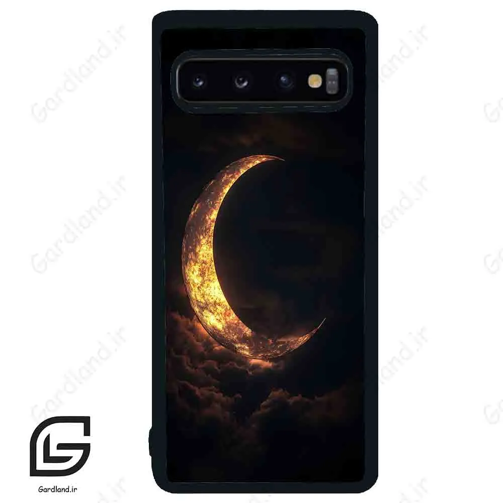 قاب گوشی سامسونگ اس 10 (Galaxy S10 ) طرح ماه کد 2127