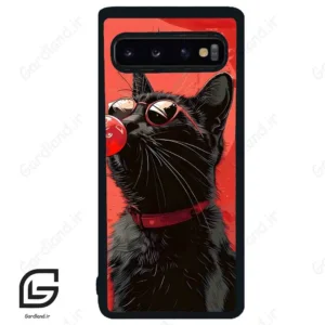 قاب گوشی سامسونگ اس 10 (Galaxy S10 ) طرح گربه کد 2131