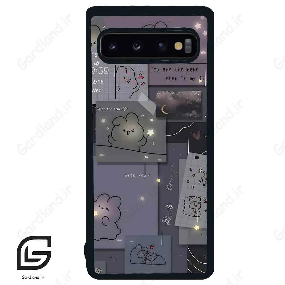 قاب گوشی سامسونگ اس 10 (Galaxy S10 ) طرح فانتزی کد 2154