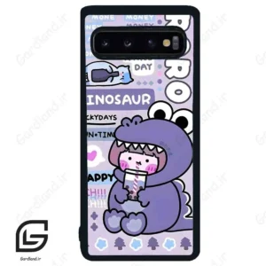 قاب گوشی سامسونگ اس 10 (Galaxy S10 ) طرح دایناسور کد 2155