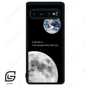 قاب گوشی سامسونگ اس 10 (Galaxy S10 ) طرح ماه کد 2190
