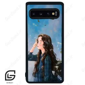 قاب گوشی سامسونگ اس 10 (Galaxy S10 ) طرح دخترانه کد 2209