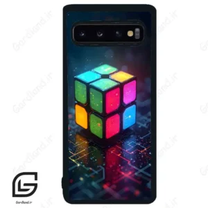 قاب گوشی سامسونگ اس 10 (Galaxy S10 ) طرح مکعب کد 2222