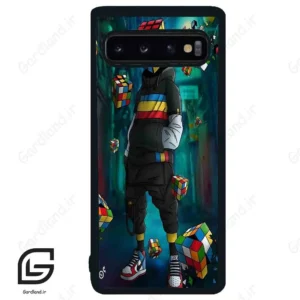 قاب گوشی سامسونگ اس 10 (Galaxy S10 ) طرح مکعب کد 2229