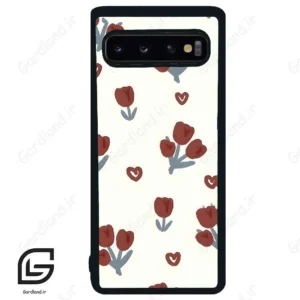 قاب گوشی سامسونگ اس 10 (Galaxy S10 ) طرح گل کد 2252