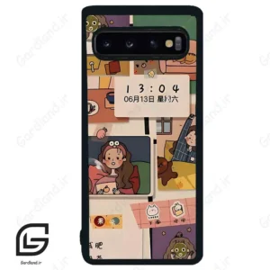 قاب گوشی سامسونگ اس 10 (Galaxy S10 ) طرح دخترانه کد 2254
