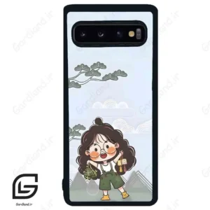 قاب گوشی سامسونگ اس 10 (Galaxy S10 ) طرح دخترانه کد 2263
