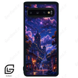قاب گوشی سامسونگ اس 10 (Galaxy S10 ) طرح اسمان کد 2277