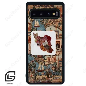 قاب گوشی سامسونگ اس 10 (Galaxy S10 ) طرح نقشه ایران کد 2287