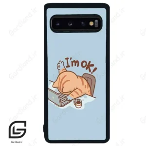 قاب گوشی سامسونگ اس 10 (Galaxy S10 ) طرح گربه کد 2297