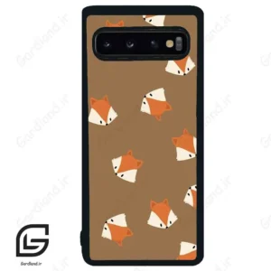 قاب گوشی سامسونگ اس 10 (Galaxy S10 ) طرح روباه کد 2306
