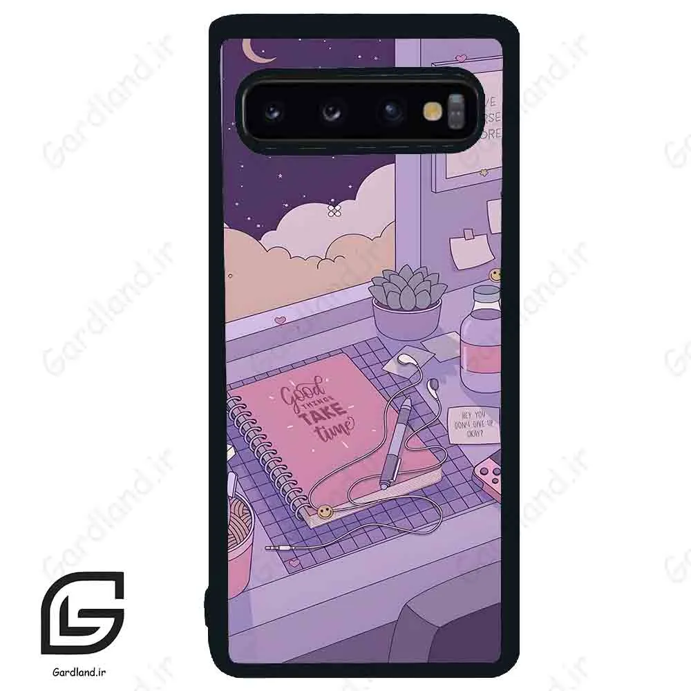 قاب گوشی سامسونگ اس 10 (Galaxy S10 ) طرح دخترانه کد 2313