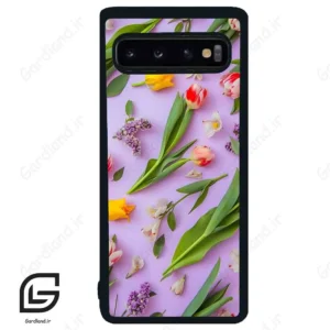 قاب گوشی سامسونگ اس 10 (Galaxy S10 ) طرح گل کد 2320