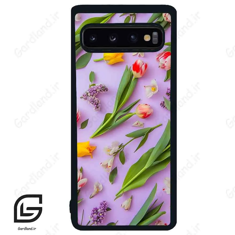 قاب گوشی سامسونگ اس 10 (Galaxy S10 ) طرح گل کد 2320