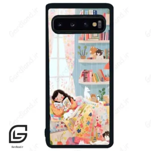 قاب گوشی سامسونگ اس 10 (Galaxy S10 ) طرح دخترانه کد 2325