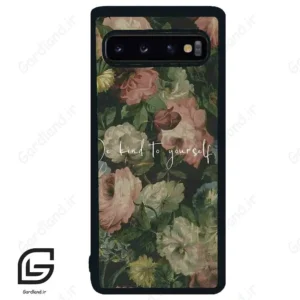 قاب گوشی سامسونگ اس 10 (Galaxy S10 ) طرح گل کد 2326
