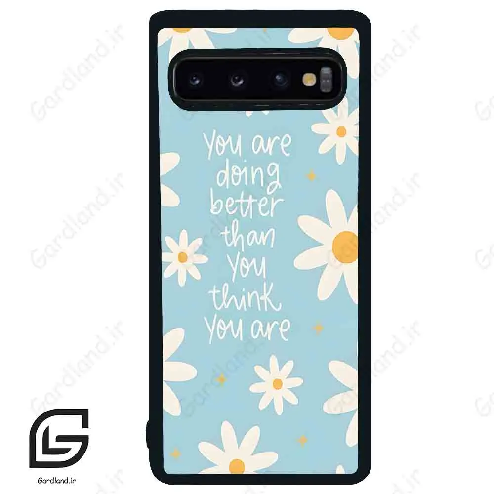 قاب گوشی سامسونگ اس 10 (Galaxy S10 ) طرح نوشته کد 2331