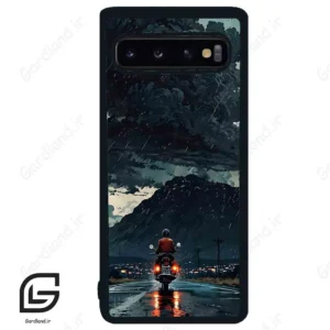 قاب گوشی سامسونگ اس 10 (Galaxy S10 ) طرح موتورسوار کد 2342