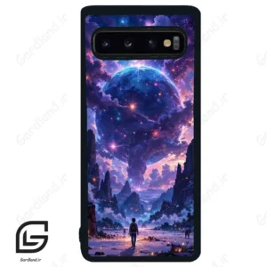 قاب گوشی سامسونگ اس 10 (Galaxy S10 ) طرح ماه کد 2343