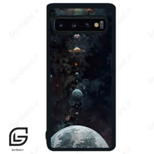 قاب گوشی سامسونگ اس 10 (Galaxy S10 ) طرح کهکشان کد 2350