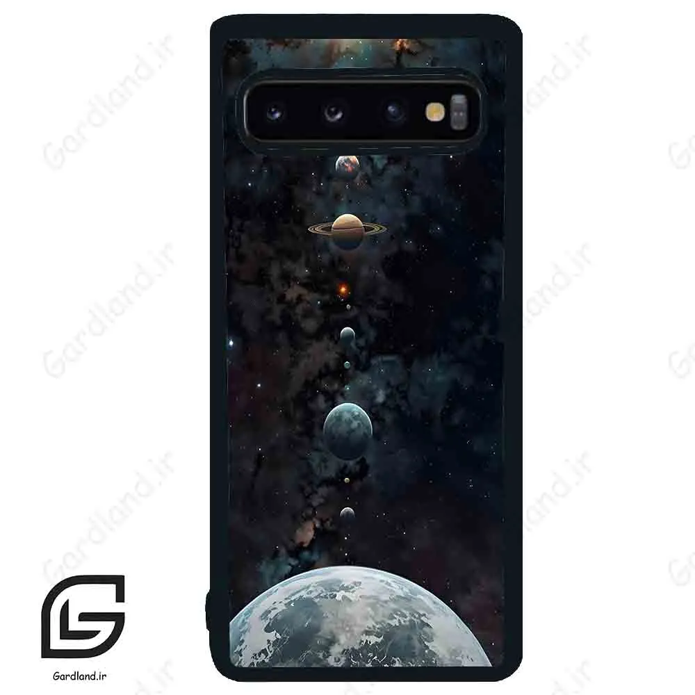قاب گوشی سامسونگ اس 10 (Galaxy S10 ) طرح کهکشان کد 2350