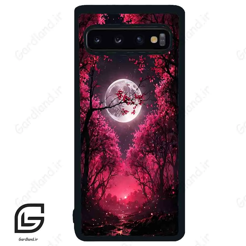 قاب گوشی سامسونگ اس 10 (Galaxy S10 ) طرح ماه کد 2361