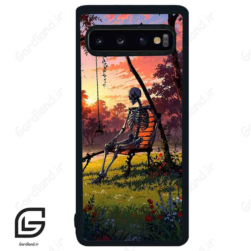 قاب گوشی سامسونگ اس 10 (Galaxy S10 ) طرح اسکلت کد 2373