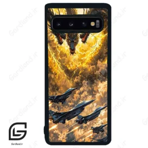 قاب گوشی سامسونگ اس 10 (Galaxy S10 ) طرح گودزیلا کد 2377