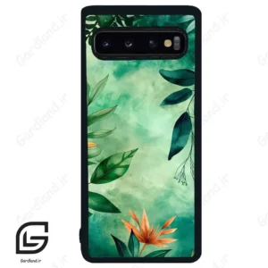 قاب گوشی سامسونگ اس 10 (Galaxy S10 ) طرح گل کد 2387