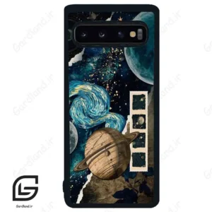 قاب گوشی سامسونگ اس 10 (Galaxy S10 ) طرح کهکشان کد 2401