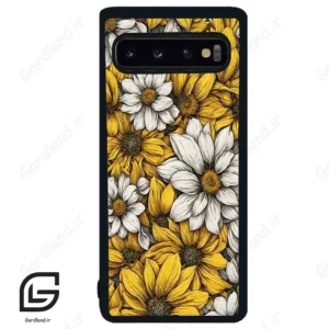 قاب گوشی سامسونگ اس 10 (Galaxy S10 ) طرح گل کد 2402